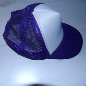 Sweet Purple and White Baseball Hat for Men or Women - Never Used